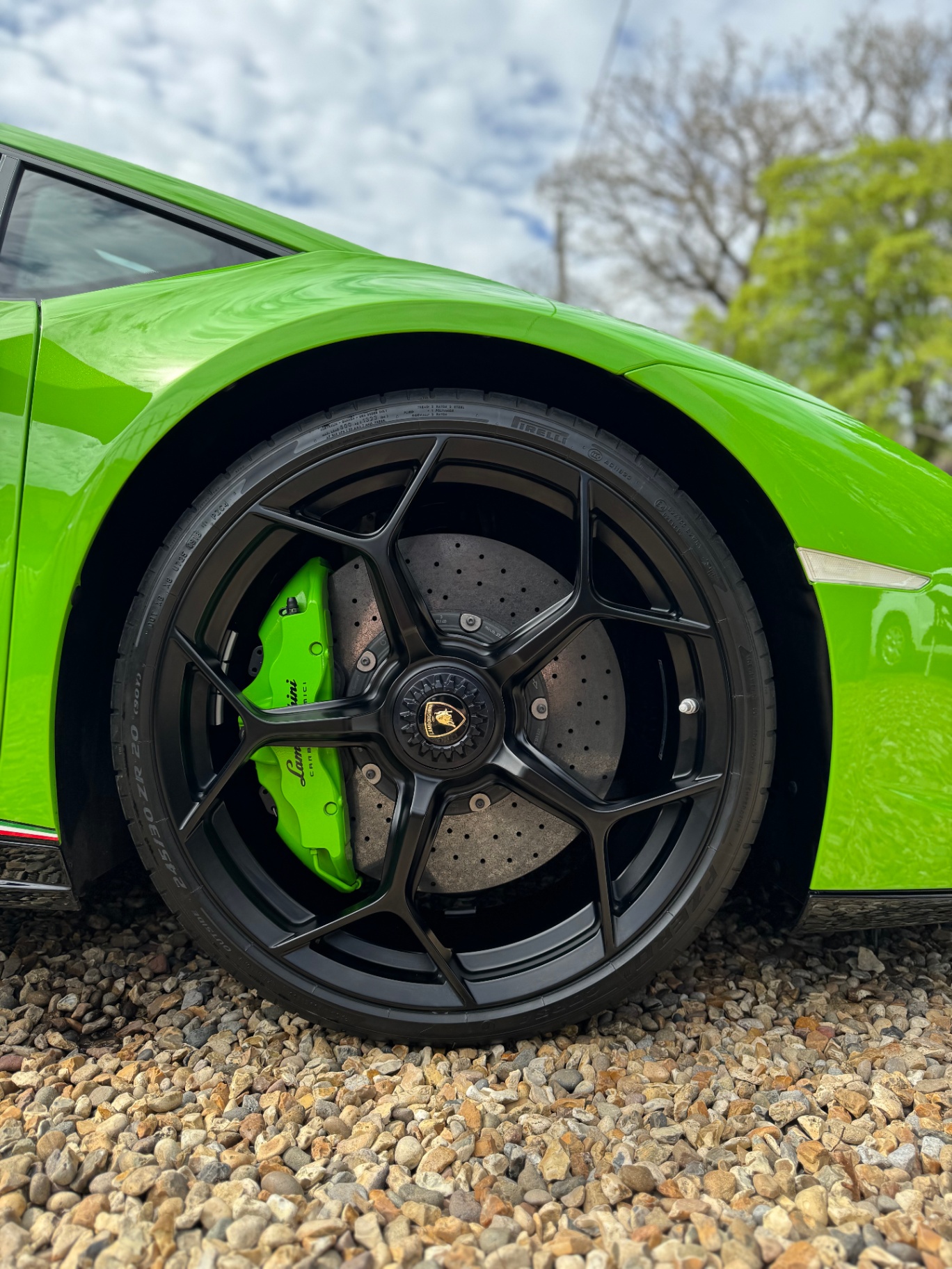 Lamborghini Huracán wheel and brake